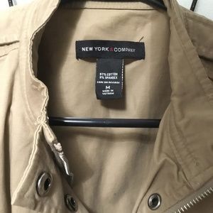 Tan field jacket
